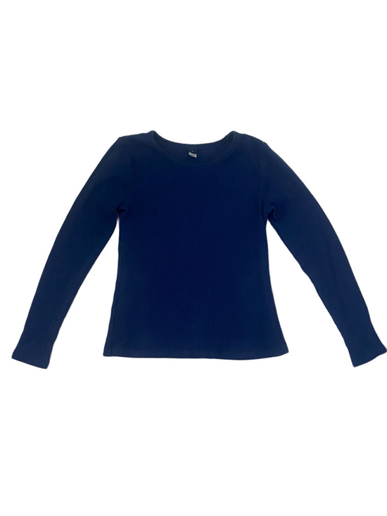 Old Navy Tops - Old Navy Navy Ribbed Long Sleeve Women's Tee